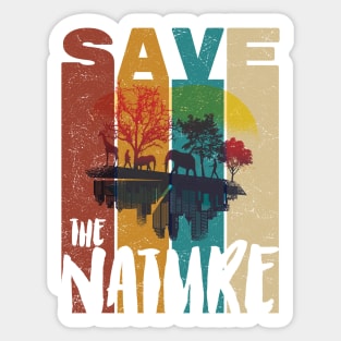 Save The NAture Sticker